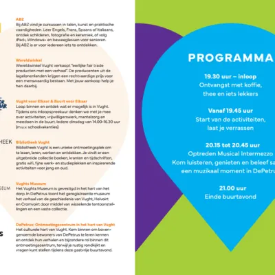 Flyer wijkpunt DePetrus