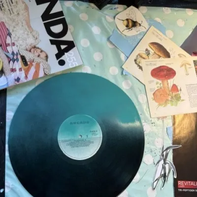 Vinyl LP collage