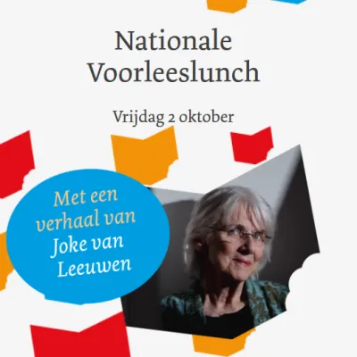 Campagnebeeld van de nationale voorleeslunch